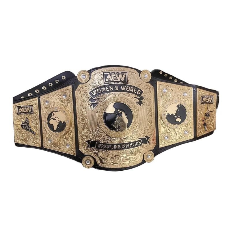 AEW Women Championship Belt All Elite Wrestling World Title front view