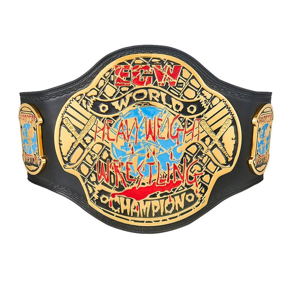 01-31.jpg ECW World Heavyweight Wrestling Championship Title Belt - Image 1