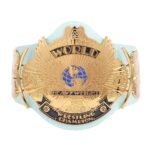 Light Blue WWE Winged Eagle Championship Replica Title Belt - Image 2