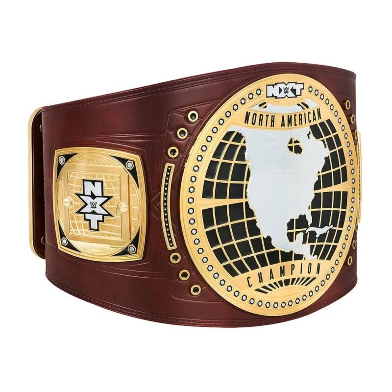 NXT North American Championship Belt – Replica Title Belt – side view