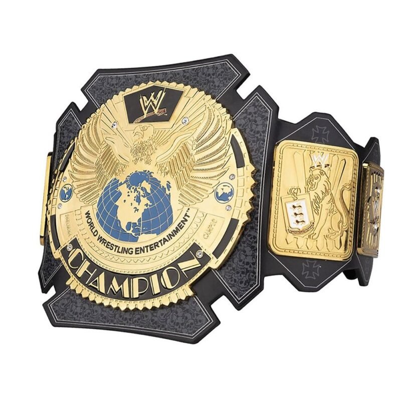 Triple H Championship Belt WWE World Heavyweight Wrestling Title front view