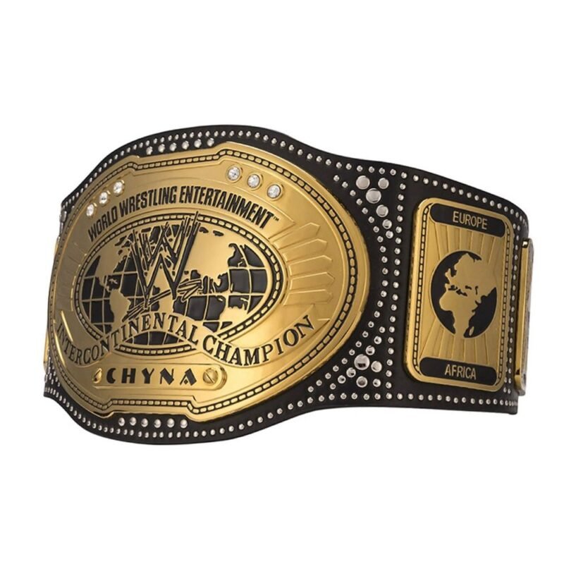 Chyna Intercontinental Title Belt WWE World Wrestling Championship front view