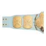 Light Blue WWE Winged Eagle Championship Replica Title Belt - Image 4