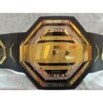 UFC Legacy Championship Title Belt 2mm Brass Gold Replica Belt Adult Size