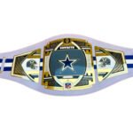 Dallas Cowboys NFL Championship Wrestling Belt – Adult Size – 2MM / 4MM Brass Plates