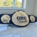 GHC World Heavyweight Wrestling Championship Belt – Adult Size