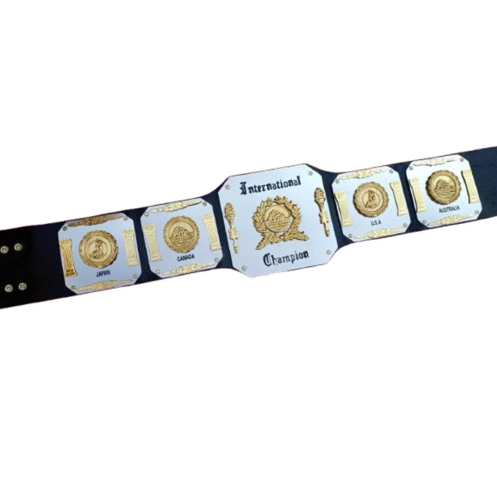 B2-removebg-preview Randy Savage Macho Man ICW International Champion Wrestling Casted Belt - Image 1