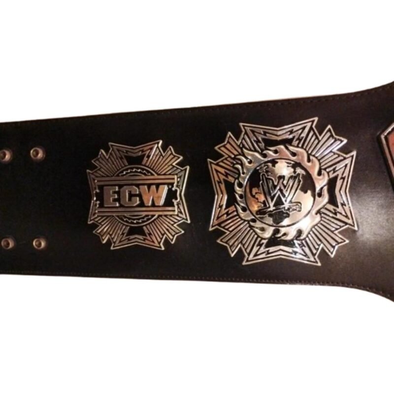 ECW Heavyweight Championship Belt – 2010 Style Replica Title Belt (2MM/4MM) – side view