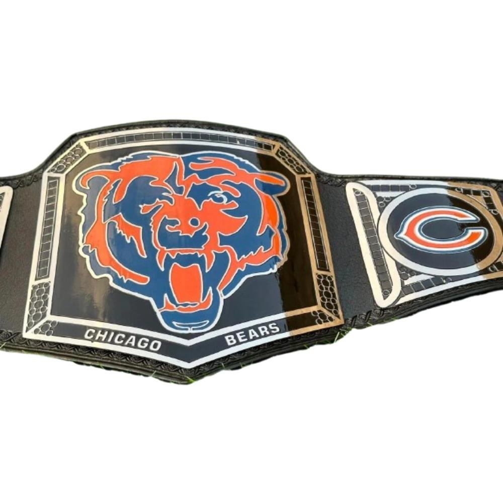 B1-removebg-preview New Super Bowl Chicago Bears NFL Championship Leather Belt – Adult Size - Image 1