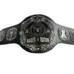 NFL Las Vegas Raiders Super Bowl Custom World Championship Belt – 2MM / 4MM Brass Plates