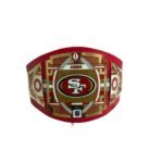 San Francisco 49ers Super Bowl Championship Wrestling Belt – Football Replica Title Belt (2mm Brass)