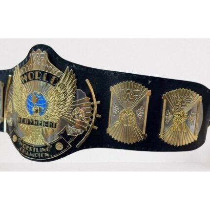 Dual Plated Winged Eagle Belt – Championship Replica Title Belt – side view