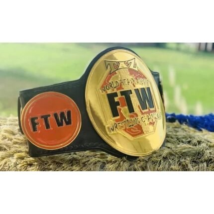 FTW Championship Belt – World Heavyweight Title Belt Replica – front view