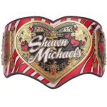 HBK Legacy Belt – Shawn Michaels Championship Title Belt (Brass) – front view