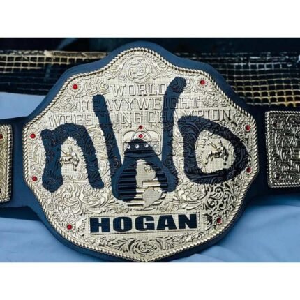 Hollywood Hogan Belt – Signature Series Championship Title Belt (Adult Size) – front view