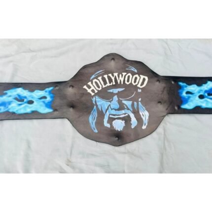 Hollywood Hogan Belt – Signature Series Championship Title Belt (Adult Size) – side view