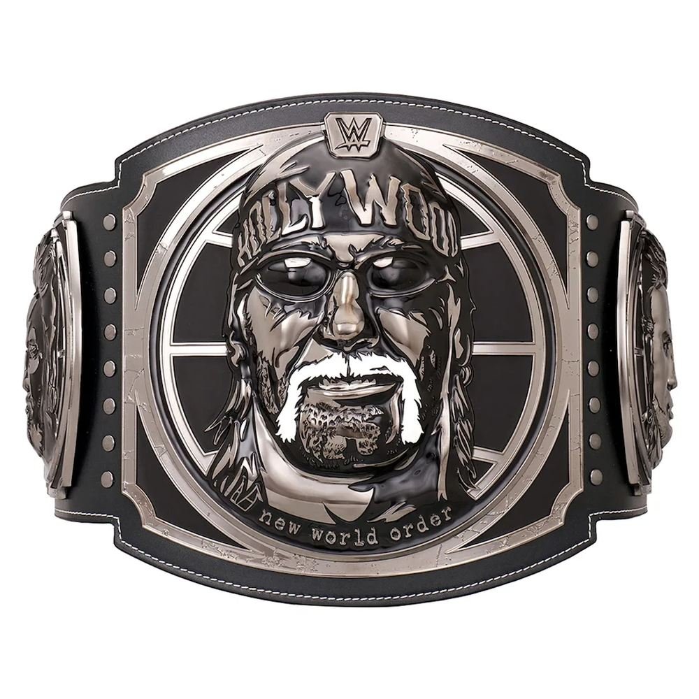 nwo-30th-anniversary-title-front-view nWo 30th Anniversary Title – Championship Replica Belt (2MM/4MM Brass) – front view