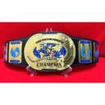 Oval Intercontinental Belt – Classic Wrestling Replica Title Belt (2MM/4MM Brass) – front view
