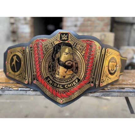 Roman Reigns Signature Series Belt – Undisputed Style Championship Title Belt – side view