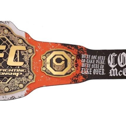 UFC Conor McGregor Replica Belt – Classic Championship Title Belt – side view