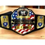US Championship Belt Replica – United States Title Belt (2MM/4MM) – front view