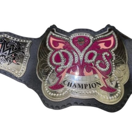 WWE Divas Butterfly Belt – Women's World Wrestling Championship Replica (2MM/4MM) – side view