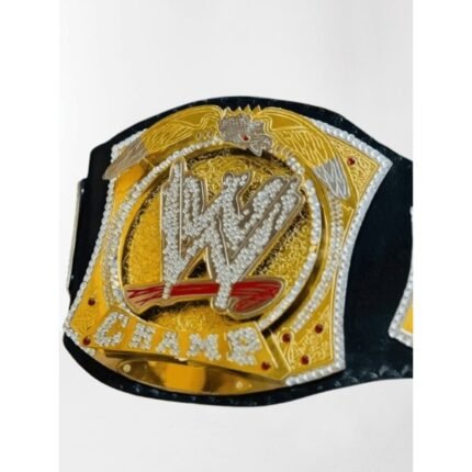 WWE Spinner Belt Replica – World Heavyweight Championship Title Belt – front view